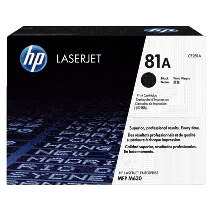 HP - Tonerkartusche cf281a 81a schwarz