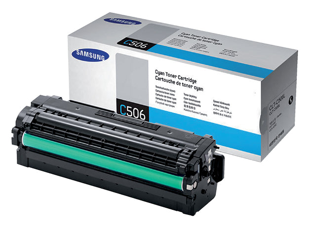 Tonercartridge samsung clt-c506l blauw