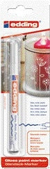 Edding – Ölbasierter Paintmarker 751 1–2 mm, weiß, Blisterpackung mit 1 Stück