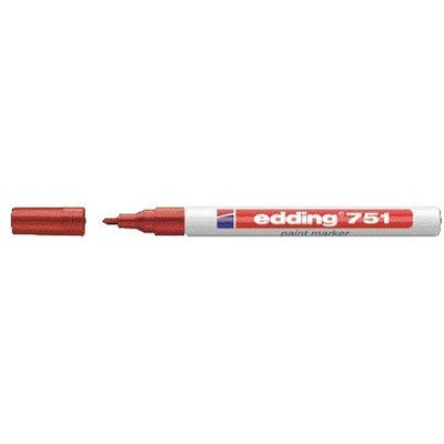 Edding - Ölbasierter Paintmarker 751 1-2 mm pastellrot