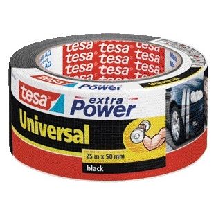 Tesa - Duct e® extra Power Universal 25mx50mm schwarz
