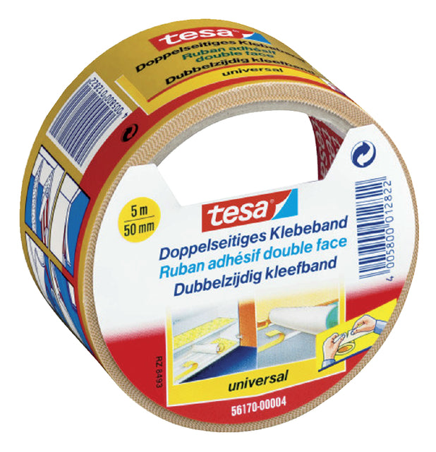 Doppelte Klebeband Tesa Teppich 50mmx5m | 6 Stück