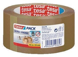 Tesa - Verpackungspaket® Ultra Strong 66mx50mm braun | 6 Stück