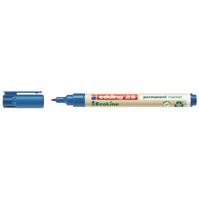 EDDING - Filz -Tip Edding 25 Eco ca. 1mm Blau