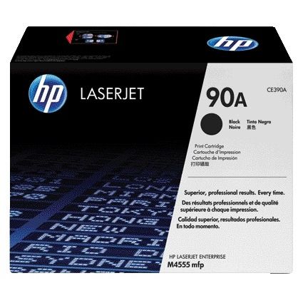 HP - Tonerkartusche ce390a 90a schwarz