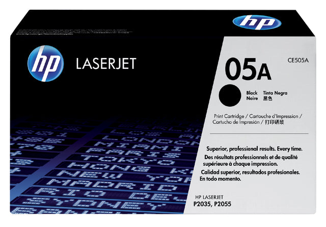 Tonercartridge HP CE505A 05A Schwarz