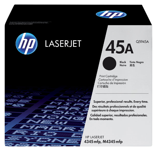 Tonercartridge HP Q5945A 45A Schwarz