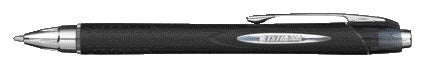Uni-Ball - Tintenroller Jetstream RT 210N mittelschwarz | 12 Stück