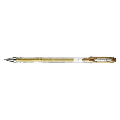 Uni-Ball - Tintenroller Signo medium metallic gold | 12 Stück