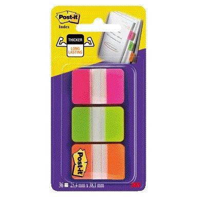 Post-it - Indextabs 686got 25,4x38mm stark rz gn