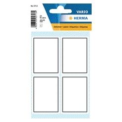 HERMA - Etikett 5713 40x55mm Schreibrahmen grau 24 Stück