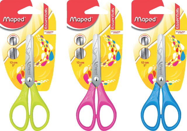 Kinderschere kartierte essentiell 13 cm Assorti