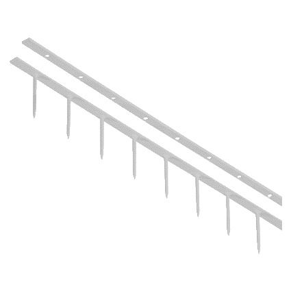GBC – Surebind-Streifen 25 mm, 10 Pins, grau