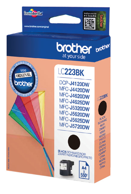 Inkcartridge Bruder LC-223 Black | 5 Stücke