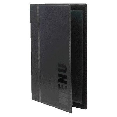 Securit - Menükarte Trendy A5 1 x 2 Tüten schwarz