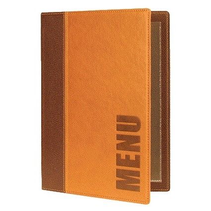 Securit - Menükarte Trendy A5 1 x 2 Tüten braun