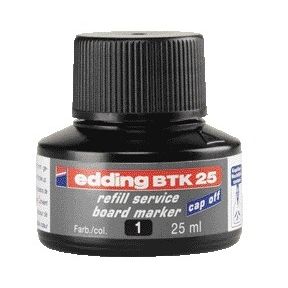 Edding - Filzstifttinte BTK25 für Whiteboard schwarz