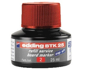 Edding - Filzstifttinte BTK25 für Whiteboard rot