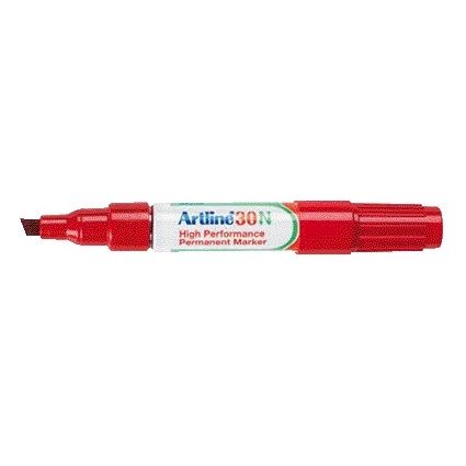 Artline - Filzstift 30 Diagonale 2-5mm rot