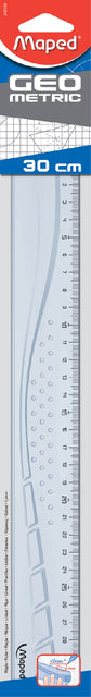 Rula kartierte geometrische 30 cm transparent