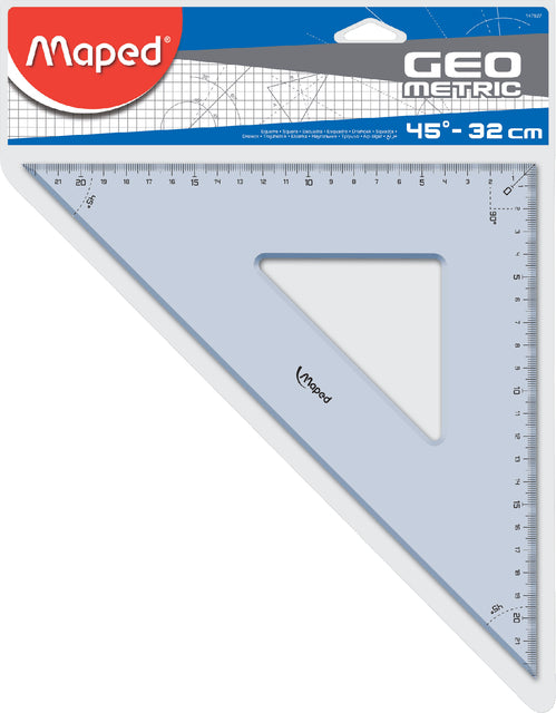 Geo -Dreieck kartiert geometrische 32 cm