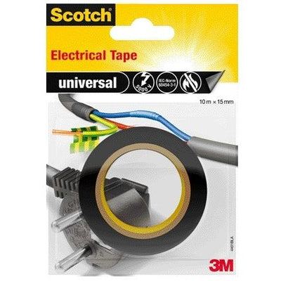 Scotch - Klebebandisolierung 15mmx10m schwarz