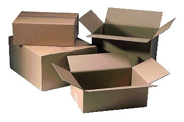 CleverPack - Versandkarton Single Wave 250x250x250mm braun Packung à 25 Stück