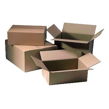 CleverPack - Versandkarton Single Wave 200x150x100mm braun Packung à 25 Stück