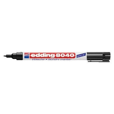 Edding - Wäschemarker 8040 rund 1mm schwarz | 10 Stück