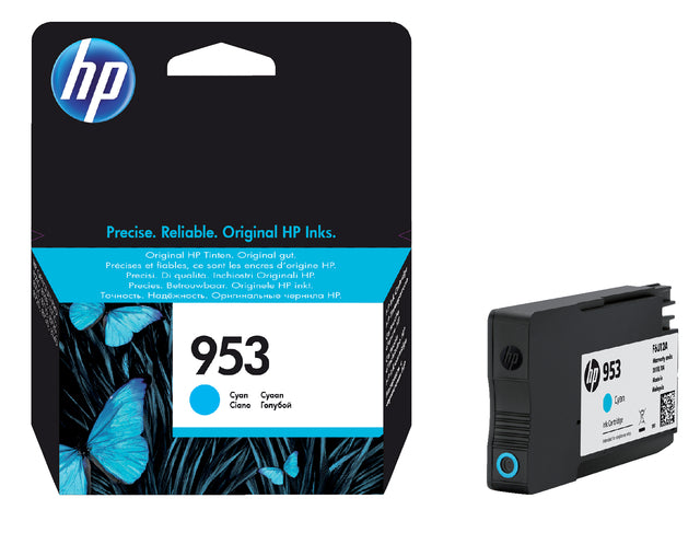 Tintenpatrone HP F6U12AE 953 Blau