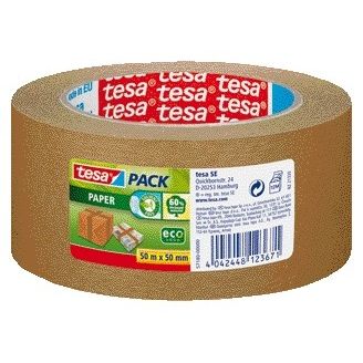 Tesa - Verpackungspaket® Papier ecoLogo® 50mx50mm braun