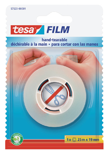 Klebeband Tesa Film 19mmx25m Hand versicherbar Blase