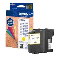 Brother - Tintenpatrone LC-223Y gelb | 5 Stück
