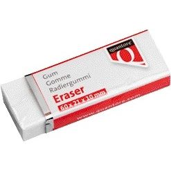 Quantore - Radiergummi 60x21x10mm | 20 Stück