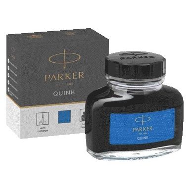 Parker – Füllfederhaltertinte Quink waschbar 57 ml kblau | 48 Stück