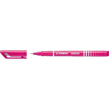 Stabilo - Fineliner Sensor 189/56 fein rosa | 10 Stück