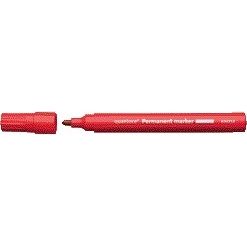 Quantore - Permanentmarker rund 1-1,5 mm rot