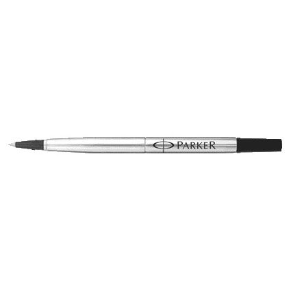 Parker – Quink mittlere schwarze Tintenroller-Mine