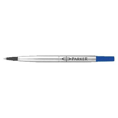 Parker - Tintenrollermine Quink fein blau | 12 Stück