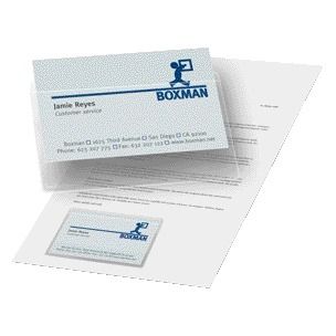 Djois - Visitenkartentasche 95x60mm selbstklebend oben offen transparent 100 Stück