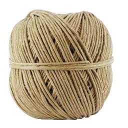 Muller - Hanfseil 3-adrig Ø ±2,4mm ca. 50 Meter | 12 Stück
