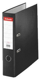 Esselte - Ordner Essentials 75mm PP A4 schwarz