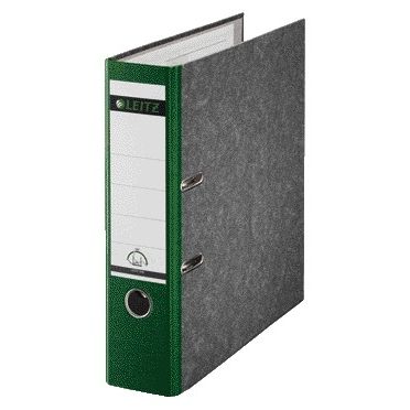 Leitz - Ordner 1080 180° 80mm Karton A4 grün