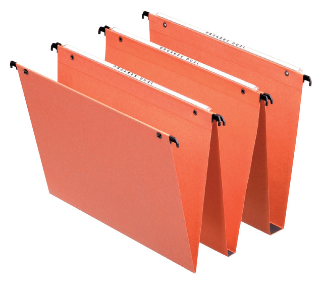 Hangmap Esselte Orgarex Dual Vertical 345x245x15mm Orange