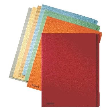 Esselte - Faltmappe A4 mit Manila-Einband 275gr grün