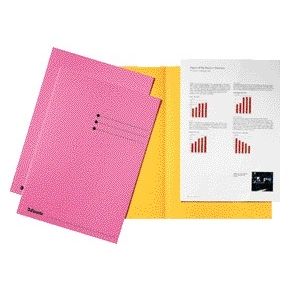 Esselte - Faltmappe A4 Manila 180gr rosa