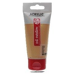 Talens Art Creation – Acrylfarbe Art Creation 801 Gold Tube mit 75 ml | 3 Stück