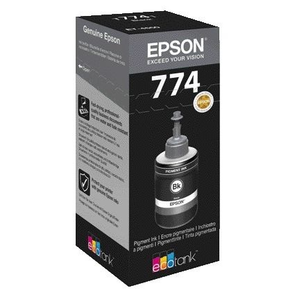 Epson - Nachfülltinte 774 T7741 schwarz