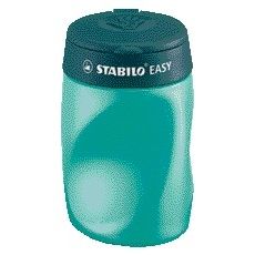 STABILO - Bleistiftspitzer Easy 4502 3 in 1 Rechtshänder Benzin | 3 Stück