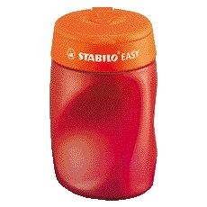 Stabilo - Bleistiftspitzer Easy 4502 3 in 1 Rechtshänder orange | 3 Stück